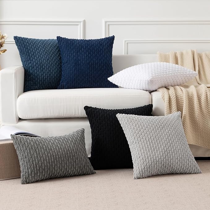 Kevin Textile 12x20 Inch Pillow Cover 1 Pack Boho Decorative Soft Striped - Image 7