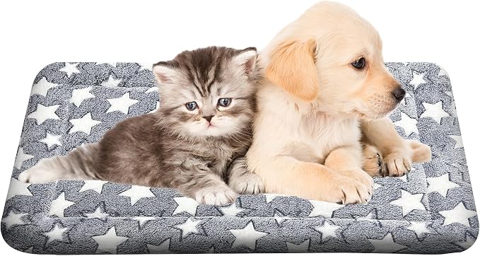 Washable Dog Bed Plush Orthopedic Outdoor Crate Mat by Unknown