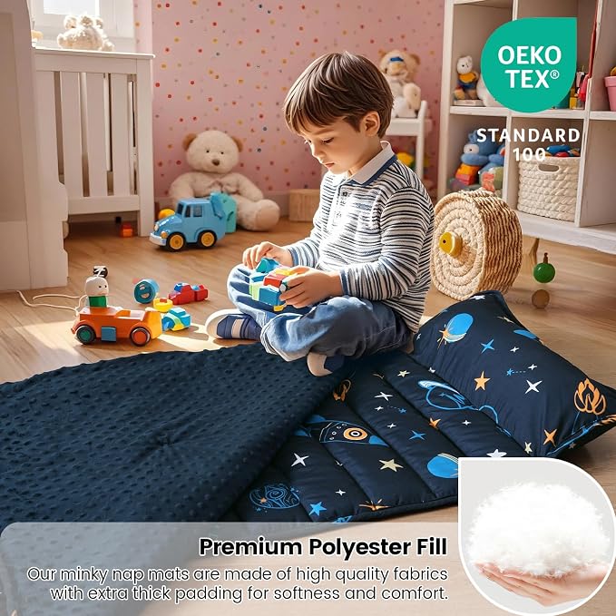 david's kids Minky Toddler Nap Mat - Image 5