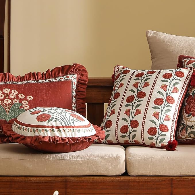 Rectangle Throw Pillow Covers, Decoration Long Lumbar Pillows Cushion Covers - Image 5