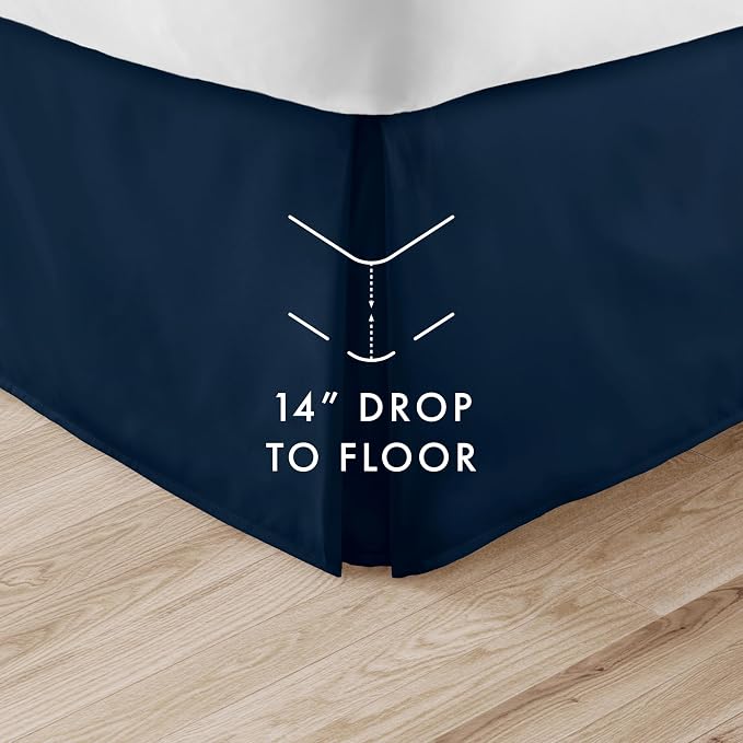 Linen Market Bed Skirt - Image 4