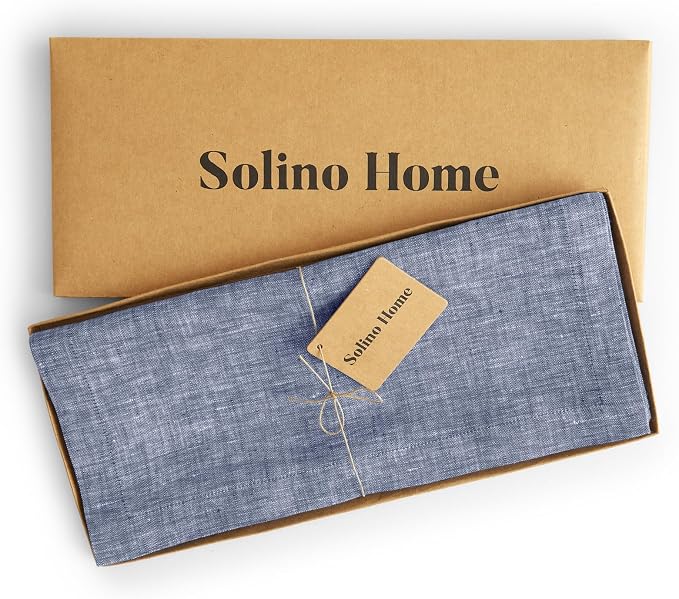 Solino Home Linen Small Table Runner 36 Inches - Image 5
