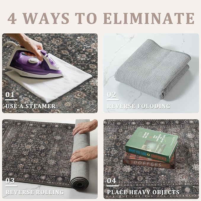 Collive Washable Hallway Runner Rugs - Image 8