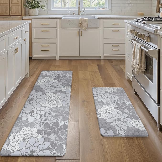 GENIMO Kitchen Mats for Floor, Kitchen Rugs Non Slip Washable Sets of 2 - Image 6