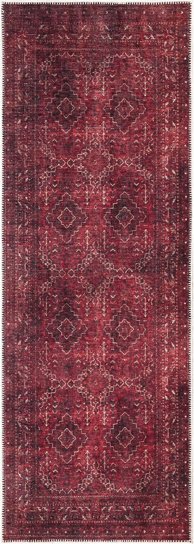 Bloom Rugs Washable Non-Slip 7 ft Runner - Image 3