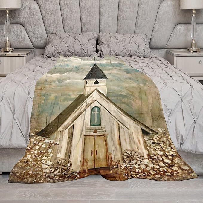 Christian Church Blanket Religious Gifts - Image 3