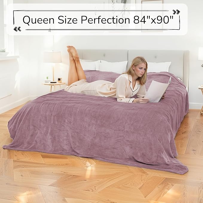 Electric Heated Blanket Queen Size 84"x90" - Image 3