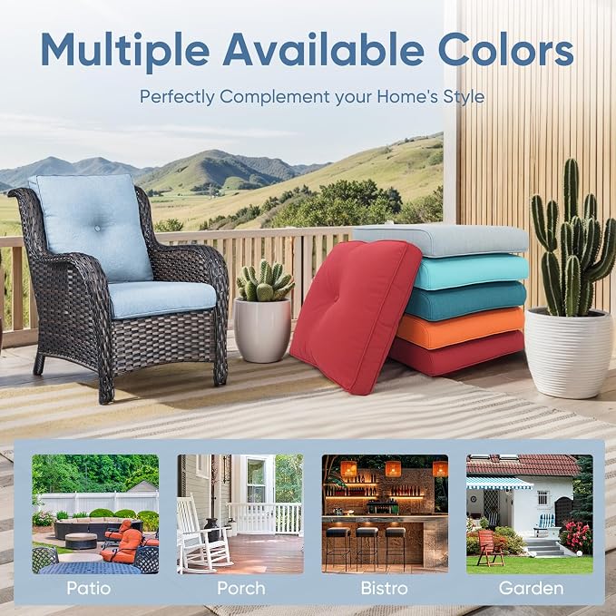 Patio Chair Cushions 6 Packs - Image 4