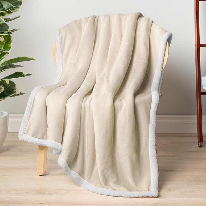 PAVILIA Sherpa Fleece Throw Blanket - Image 8
