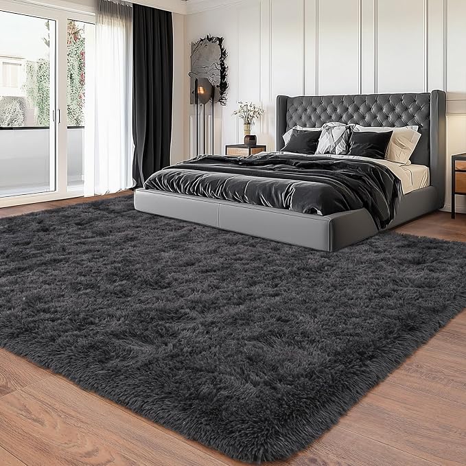 Upgrade Non-Slip Plush Rugs for Living Room, Soft Shaggy Carpets for Living Room - Image 4
