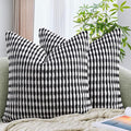 AmHoo Set of 2 Boho Chenille Pillow Cover Decorative Tufted Pillowcase by AmHootextile