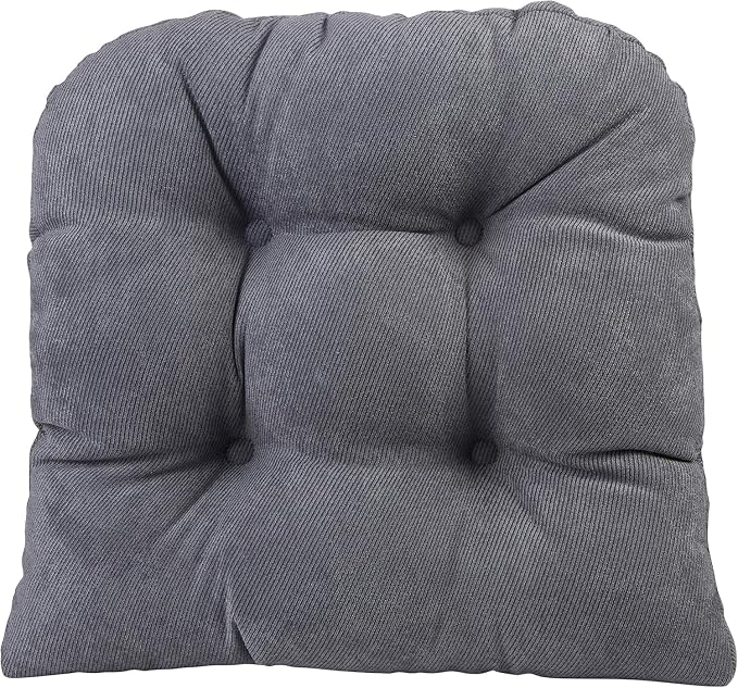Klear Vu Gripper Overstuffed Universal Non-Slip Dining Chair Cushions - Image 9