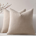 a moment Pack of 2 Decorative Chenille Throw Pillow Covers by amoment