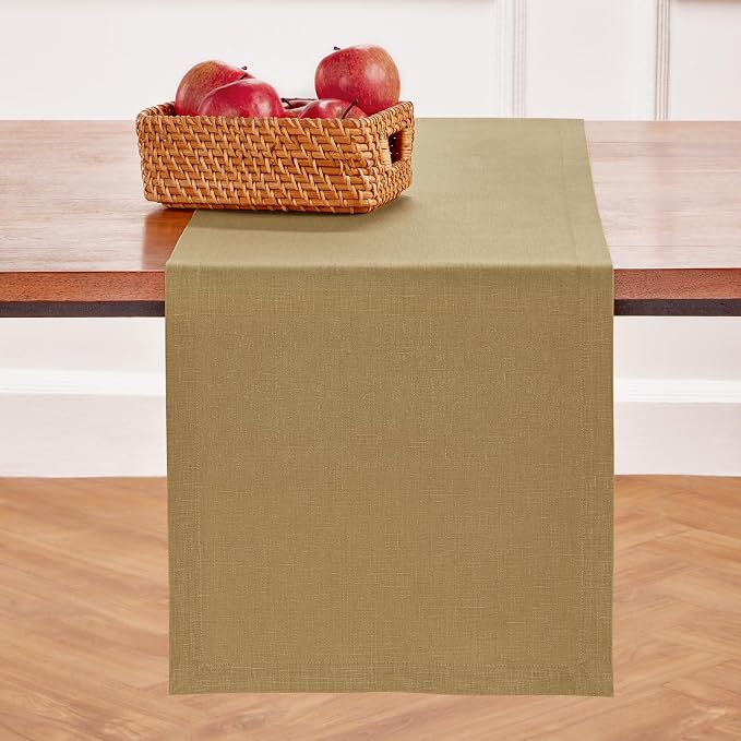 Solino Home Linen Table Runner 60 Inches - Image 2