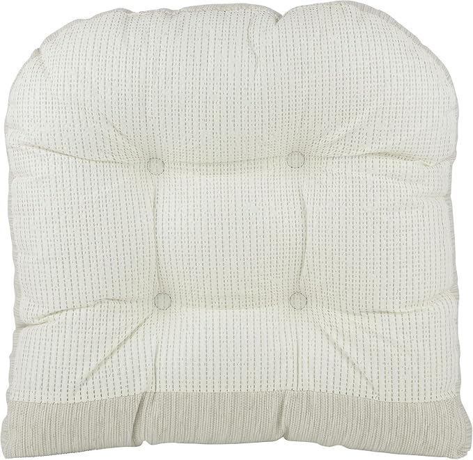 Klear Vu Gripper Overstuffed Universal Non-Slip Dining Chair Cushions - Image 9