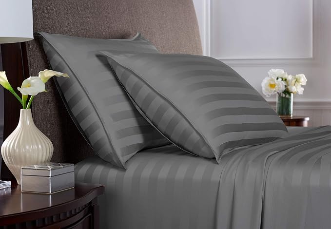 Pure Bamboo Twin Sheets, Genuine 100% Organic Viscose Derived from Bamboo Bed - Image 8