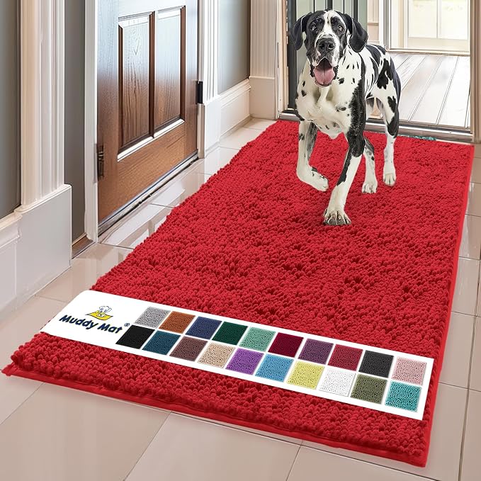 Muddy Mat® Shown on TV – Super Absorbent Door Mat Indoor, Microfiber Quick Dry by MuddyMat%C2%AE