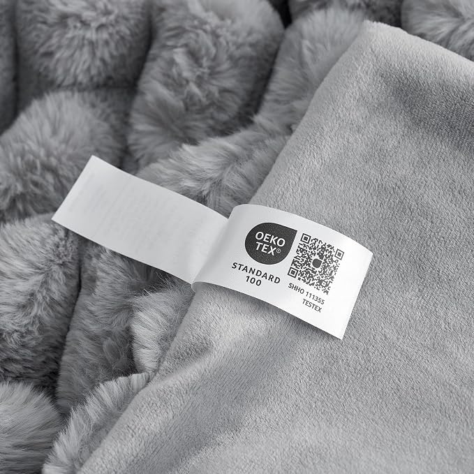 Cozy Bliss Faux Fur Throw Blanket - Image 8