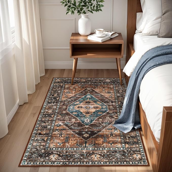 Lahome Washable Living Room Area Rug - Image 2