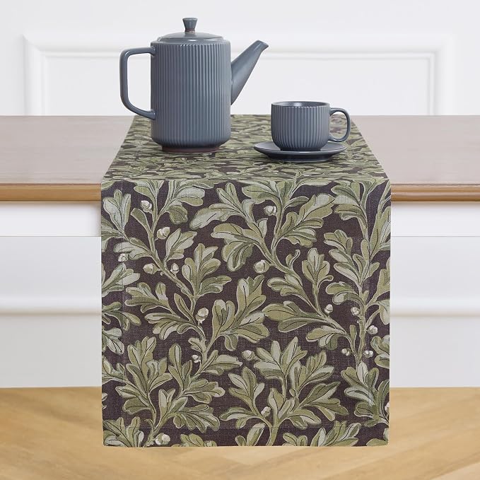 Solino Home 100% Pure Linen Table Runner 90 Inches Long by SolinoHome