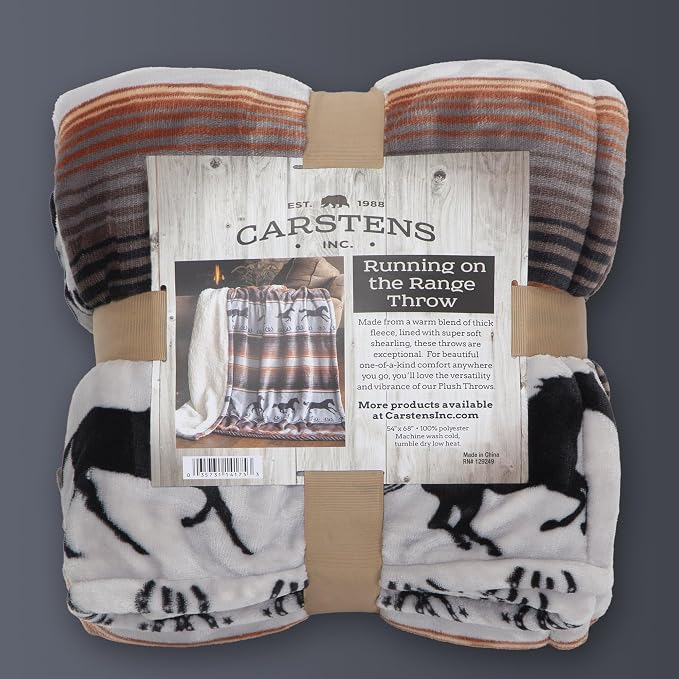 CARSTENS, INC. Ultra Premium Super Soft Plush Sherpa Fleece Oversized Throw - Image 5