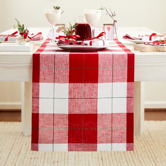 Solino Home Christmas Table Runner 108 Inches Long by SolinoHome