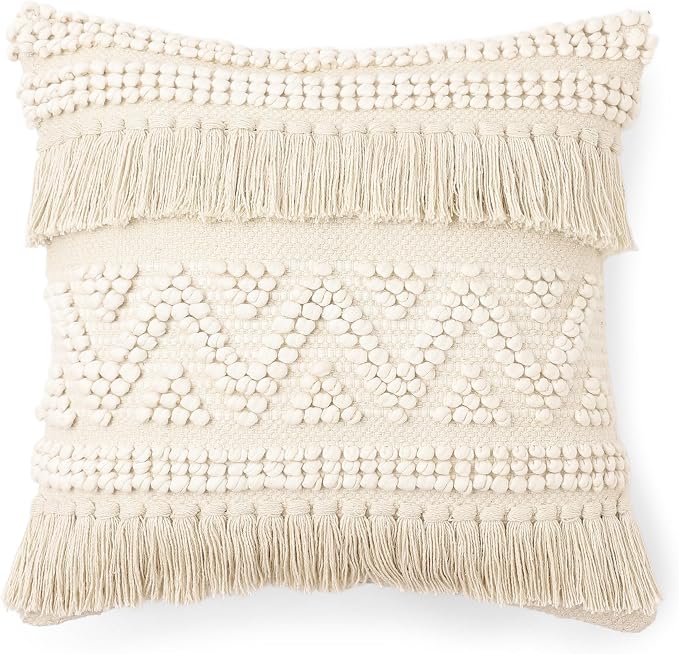 REDEARTH · Boho Textured Throw Pillow Cushion Covers - Image 3