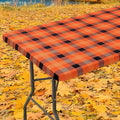 Smiry Rectangle Picnic Table Cloth, Elastic Waterproof Fitted Vinyl Tablecloths by Smiry