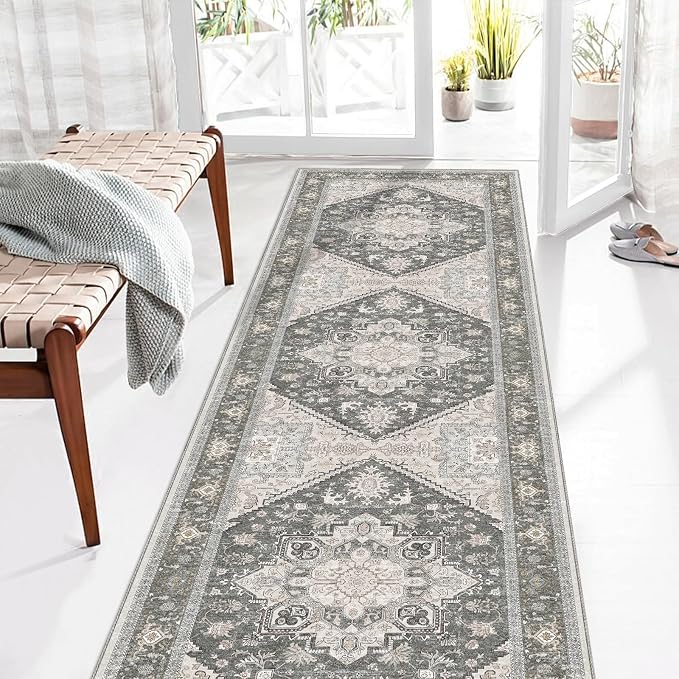 OPPODREAM Thin Entryway Rug 2x8, 2x8 Rug Runner, Washable Hallways Carpet 2 x 8 by OPPODREAM