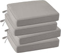 Outdoor Sunbrella Square Corner Seat Cushion, 18.5"x16"x3", Non Slip Outdoor by Supdurplus