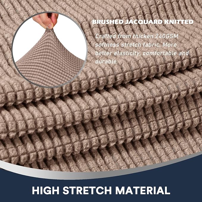 Stretch Sofa Arm Covers Spandex Jacquard Anti-Slip Couch Arm Covers - Image 4