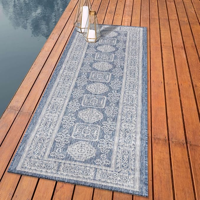 Keen Home Design Terrace Outdoor Runner Rug by KeenHomeDesign