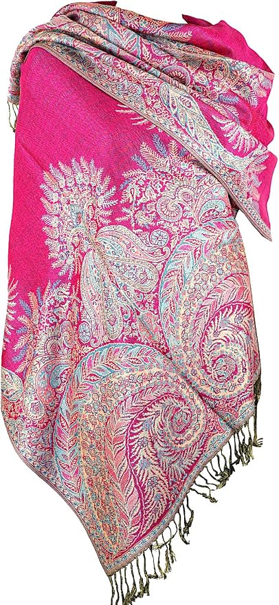 Achillea Big Paisley Pashmina Shawl Wrap by Achillea
