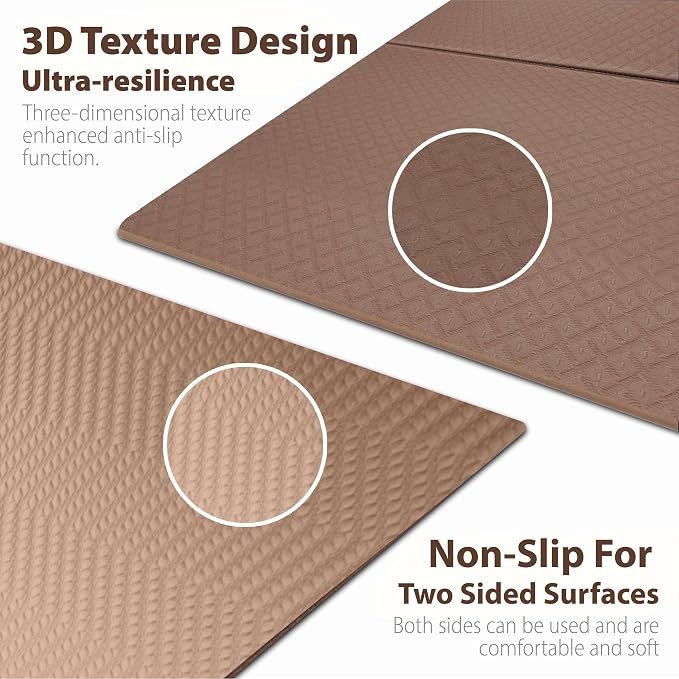 Foldable Yoga Exercise Mat – Lightweight, and Easy to Store - Image 3