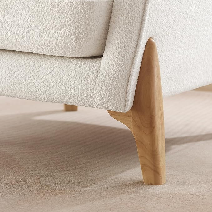 VANOMi Accent Chairs for Living Room, Sherpa Armchair - Image 6