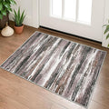 Modern Abstract Entryway Rug Indoor 2x3 Washable Rug Non-Slip Soft Small Area by lansny