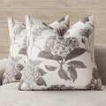 Foindtower Set of 2 Linen Floral Throw Pillow Covers Vintage Accent Print by Foindtower