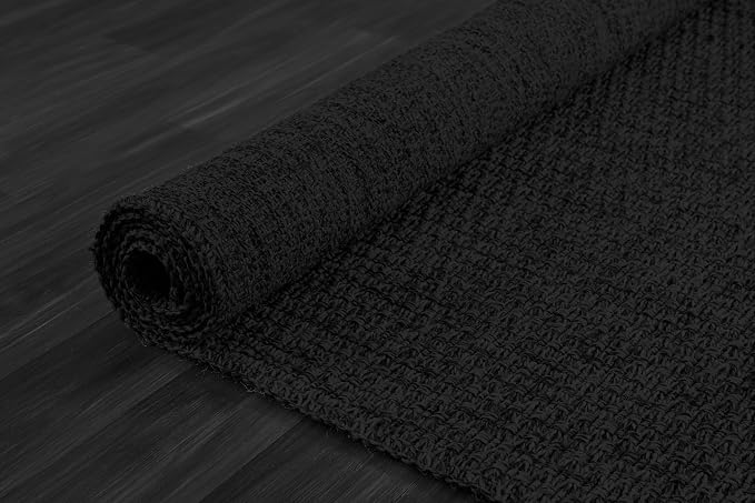 Easy Jute Rug 5x7 Indoor Outdoor Natural Rugs Solid Fiber Rug Woven Area Rug - Image 9