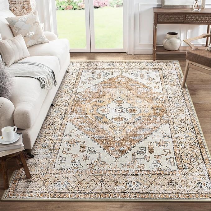Lahome Boho Area Rug for Living Room by Lahome