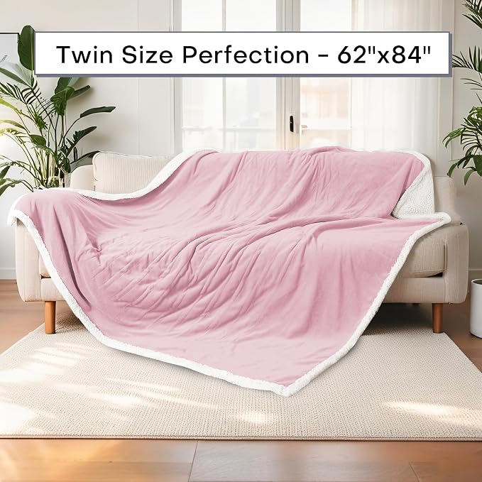 Electric Heated Blanket Twin Size 62"x84" - Image 3