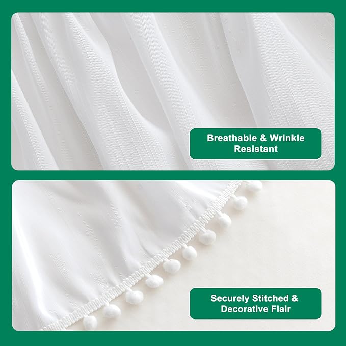 Biscaynebay Wrap Around Bed Skirts - Image 3