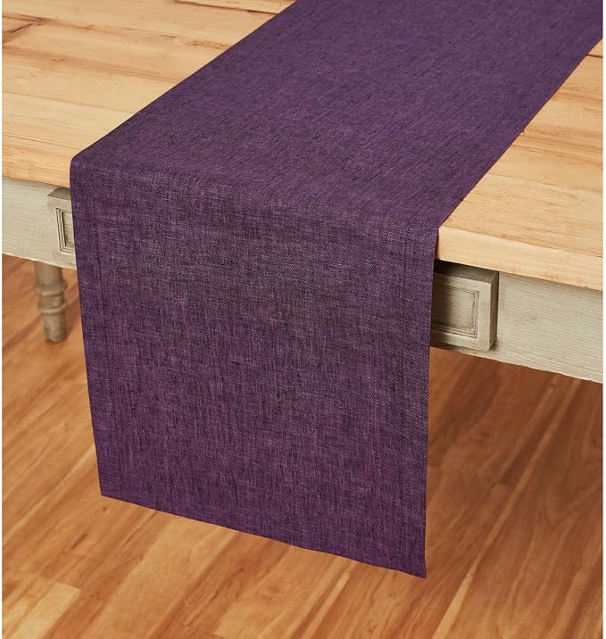 Solino Home Linen Table Runner 144 Inches Long by SolinoHome