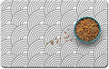 Dog Food Mat for Floors, Absorbent and Quick-Drying Pet Cat Food Mat, by QXWREL