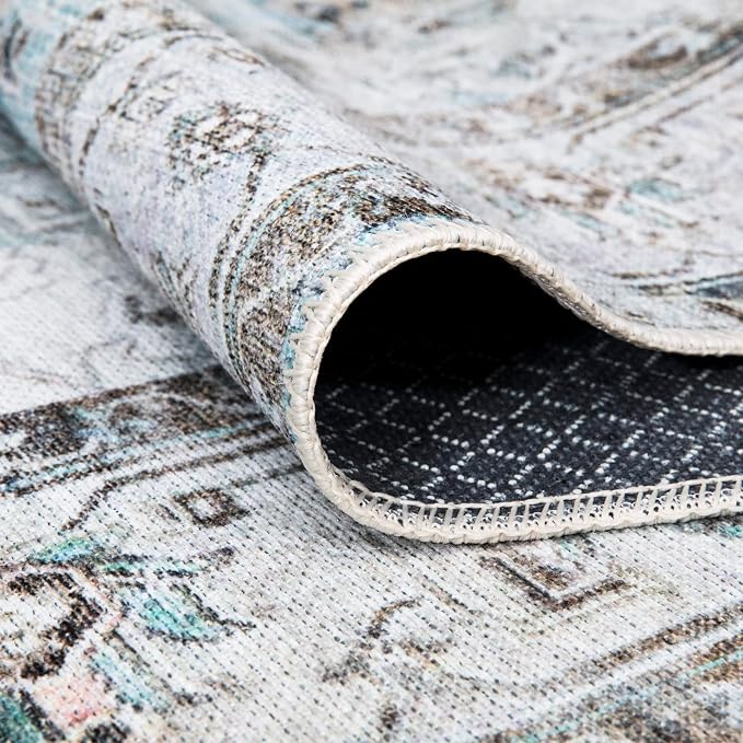 Bloom Rugs Washable Non-Slip 7 ft Runner - Image 4