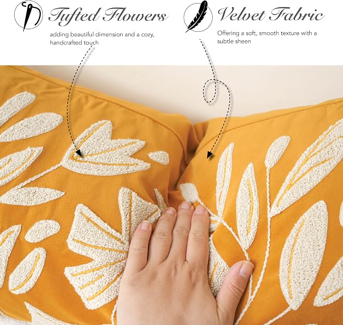 BlissBlush Fall Throw Pillow Cover 14x36 Long Body Lumbar Throw Pillow - Image 5