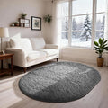 Ophanie 3x5 Oval Rug, Bedside Preppy Dorm Area Rug, College Essentials Non Slip by Ophanie
