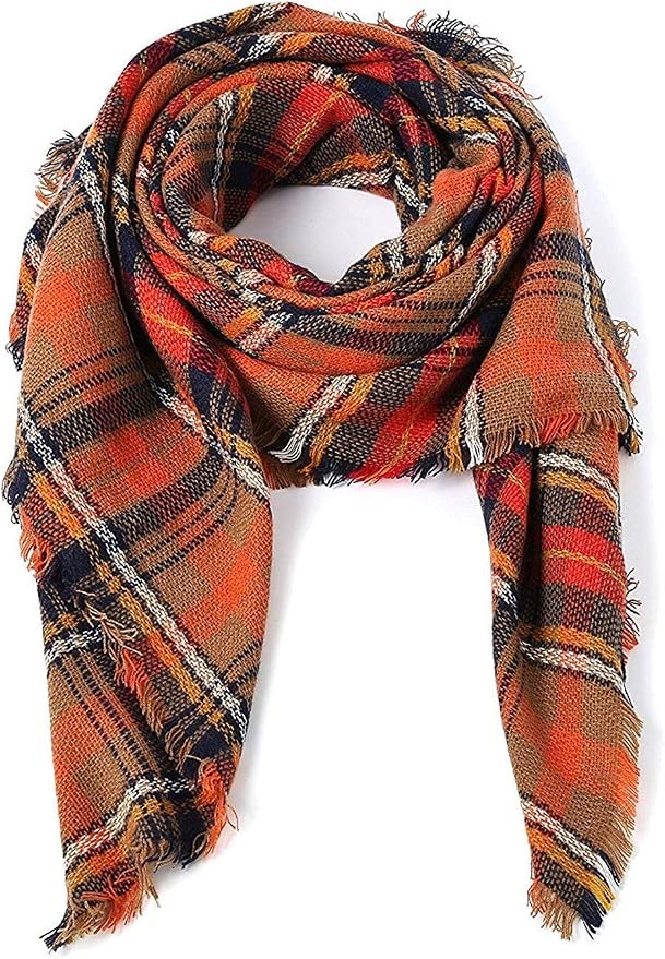 American Trends Women's Cozy Warm Winter Fall Blanket Scarf Stylish Soft Chunky by AmericanTrends