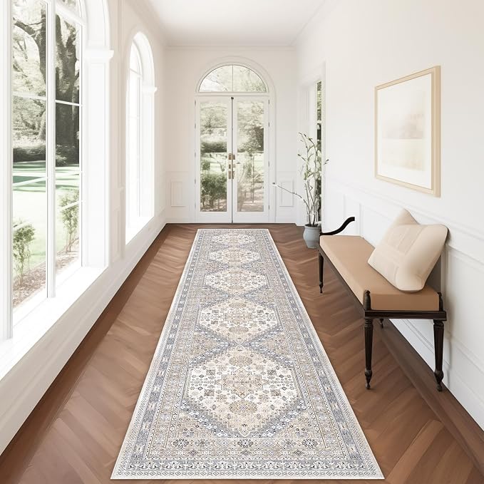 zesthome Washable Runner Rug 2.5x12 by Zesthome