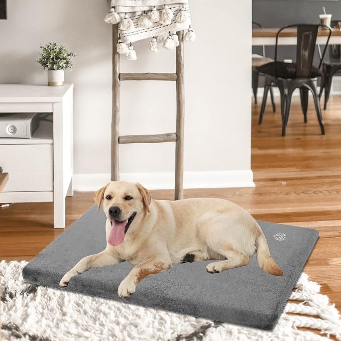 EMPSIGN Stylish Dog Bed Mat Dog Crate Pad Mattress Reversible, Water Proof - Image 6