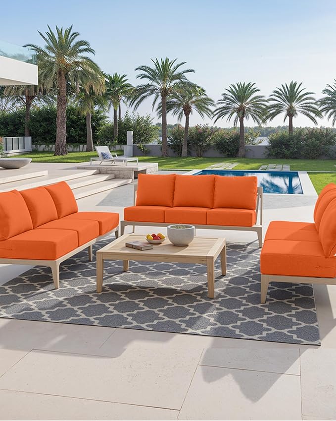 Luxury 24x24x6 Inch Outdoor Cushions - Image 2
